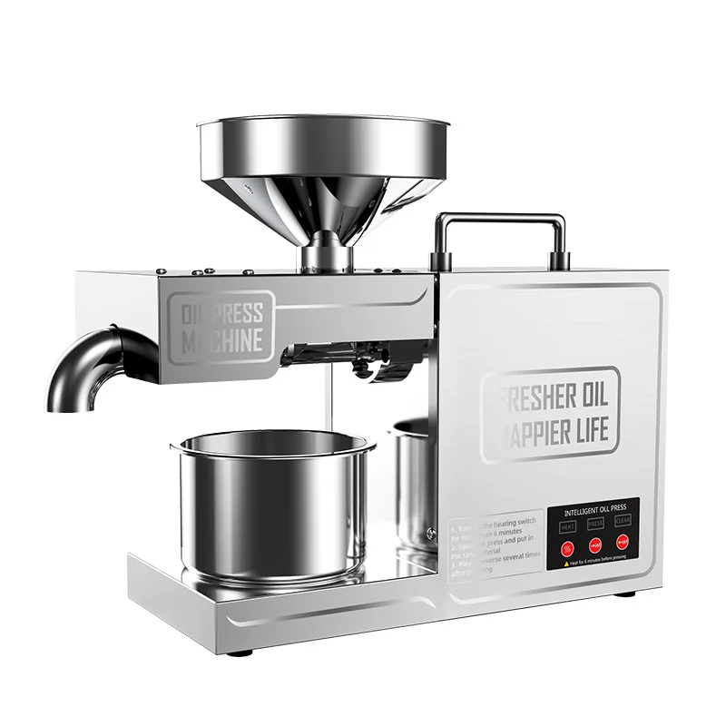 Castor Oil Cold Press - Haushalts-Kalt- und Heißpressmaschine für Palmkern-, Rizinus-,