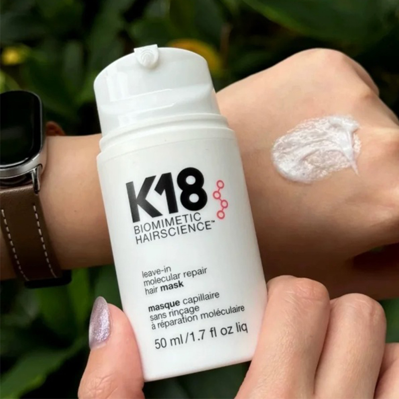 Hair Care K18 - Leave-In Molekulare Reparatur-Haarmaske Tiefenpflege Keratin-Behandlung Haarweichmacher
