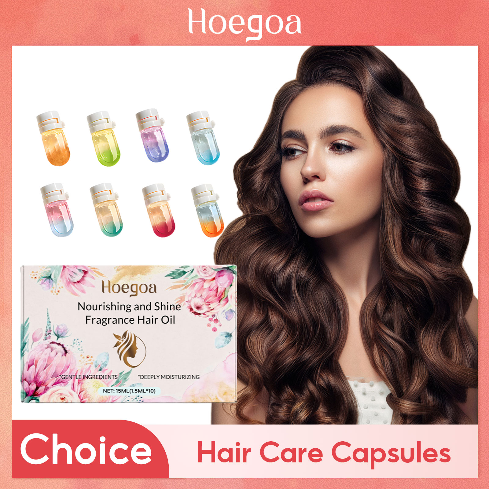 Hair Care For Curly Dry Hair - Duft Haar Ätherisches Öl Kapsel Pflegende
