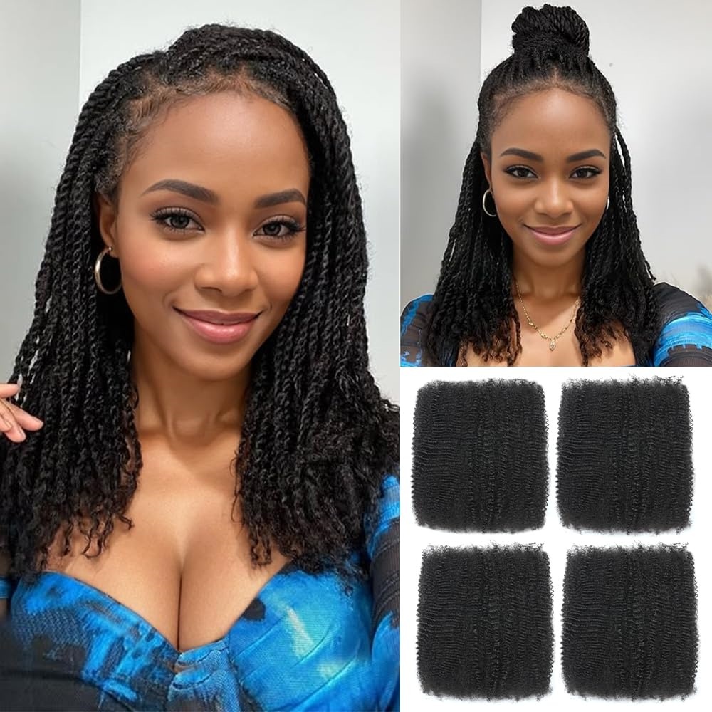 Hair Care Color - 1/3/5 Stück Afro Kinky Curly Bulk