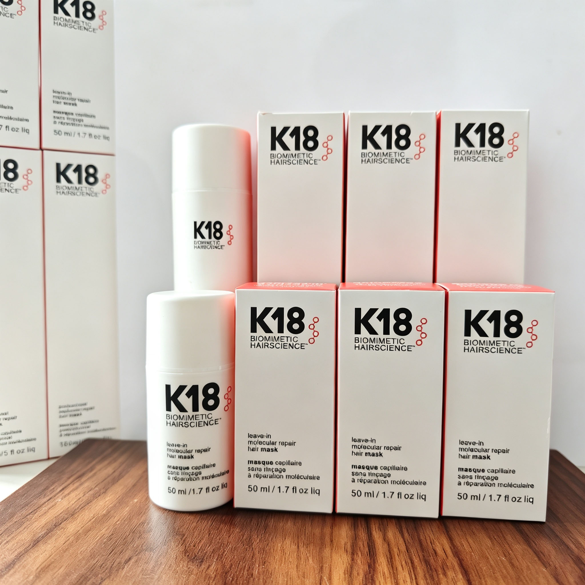 Hair Care K18 - K18 Leave-In Molekulare Reparatur-Haarmaske 3 Stück