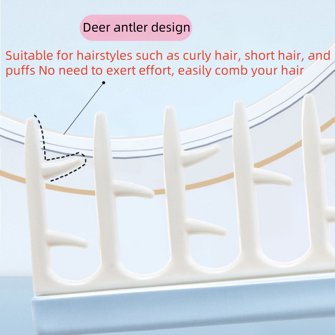 Geweihförmiger Haarnadkamm, zo – Hair Care Wavy Hair Bewertung und Preis