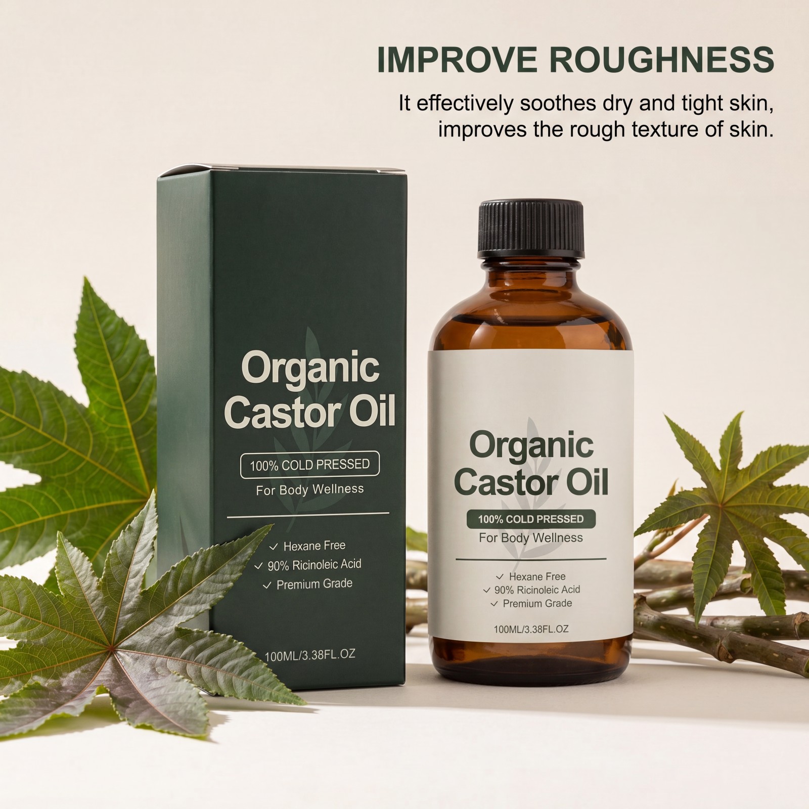 Körperpflegeöl Bio-Rizinus 100 – Castor Oil Cold Press Bewertung und Preis