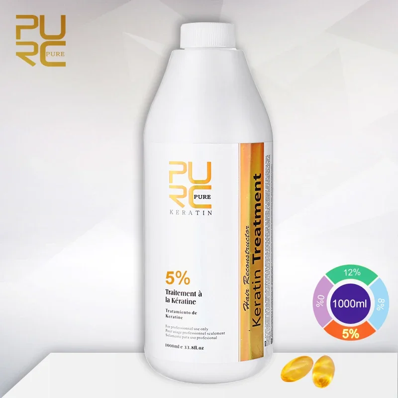 PURC Keratin-Haarglättungs-Glä – Hair Care For Curly Dry Hair Bewertung und Preis