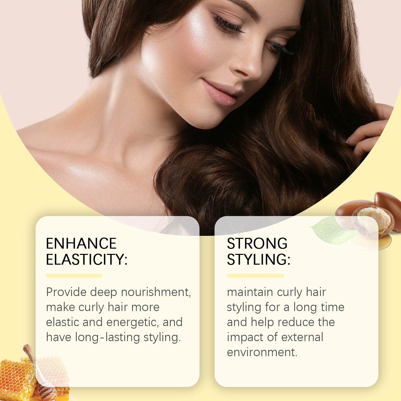 Pflegecreme für lockiges Haar, – Hair Care For Curly Dry Hair Bewertung und Preis