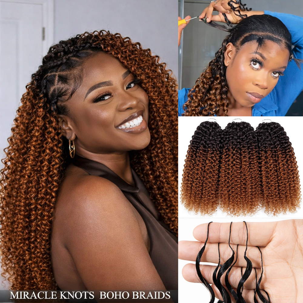 TB30 Braunes Kinky Curly Häkel – Feather Hair Extension Bewertung und Preis