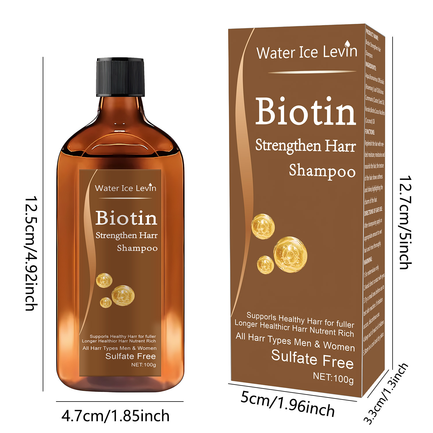 Water Ice Levin Biotin Shampoo – Biotin Shampoo Thickening Bewertung und Preis