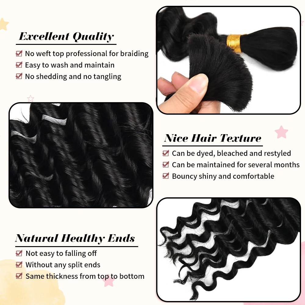 Menschliches Flechthaar für Bo – Hair Care Color Bewertung und Preis