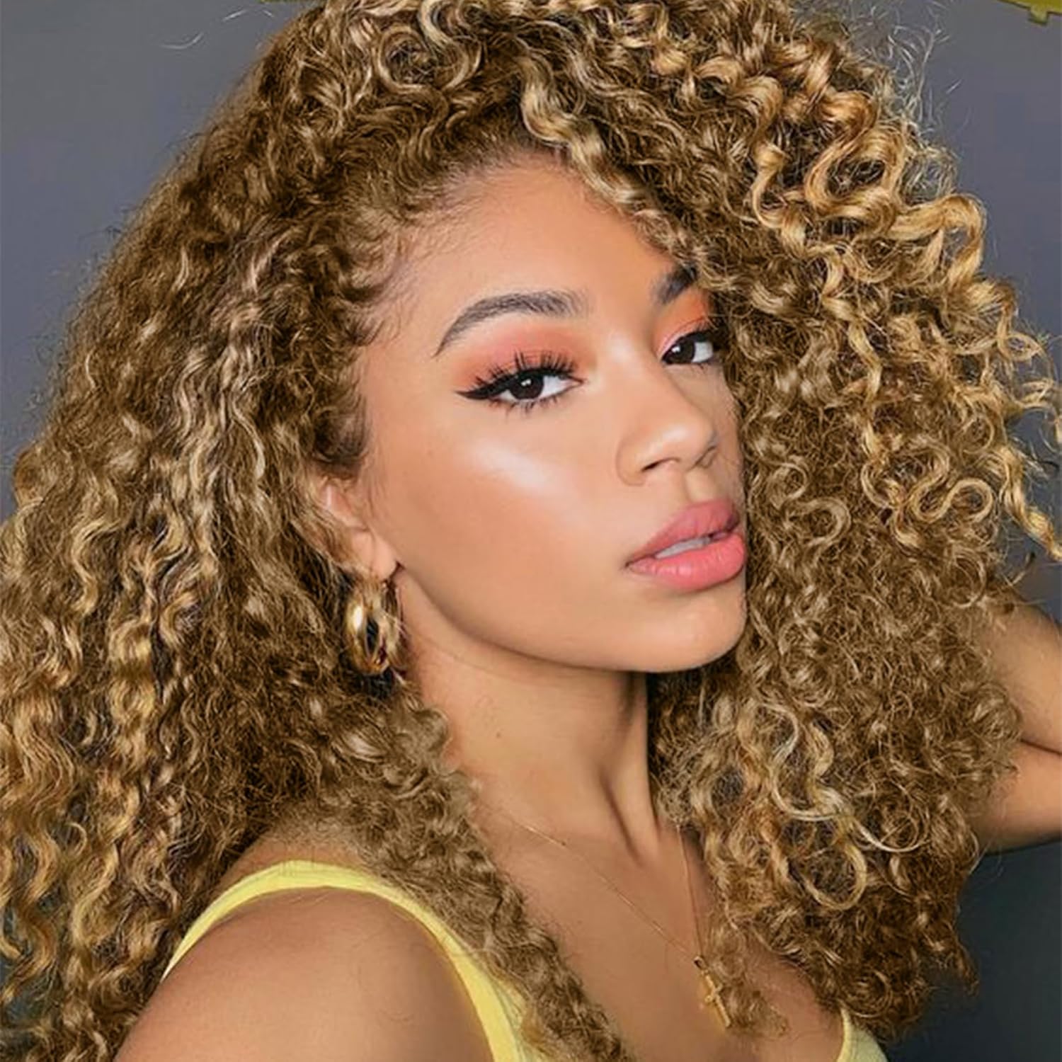 Honigblond Highlight Farbige F – Feather Hair Extension Bewertung und Preis